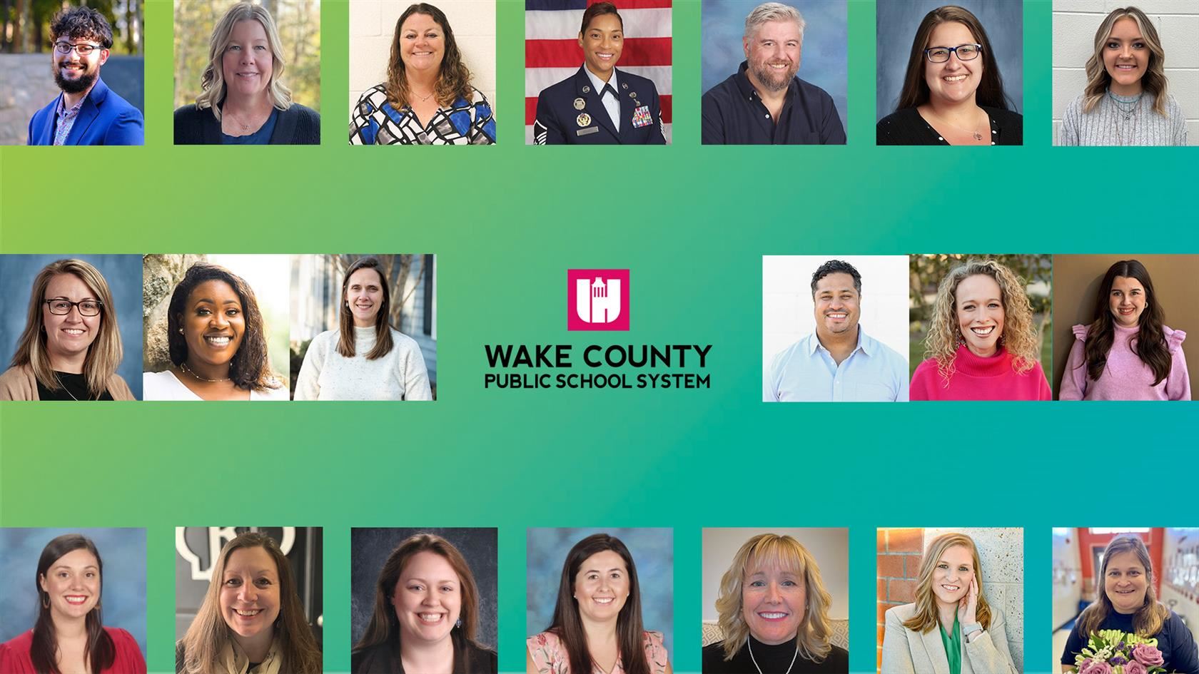 A collage of the 2024 Teacher of the Year Semi-finalists, listed below